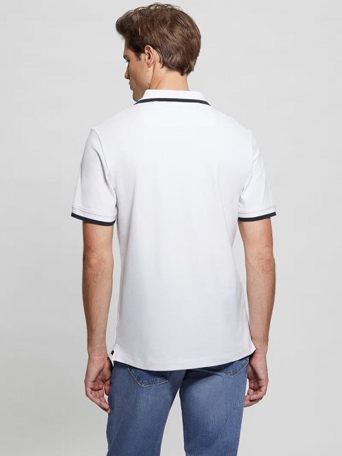 Guess Eco Lyle Logo Polo Albi | GUESS-SN31244