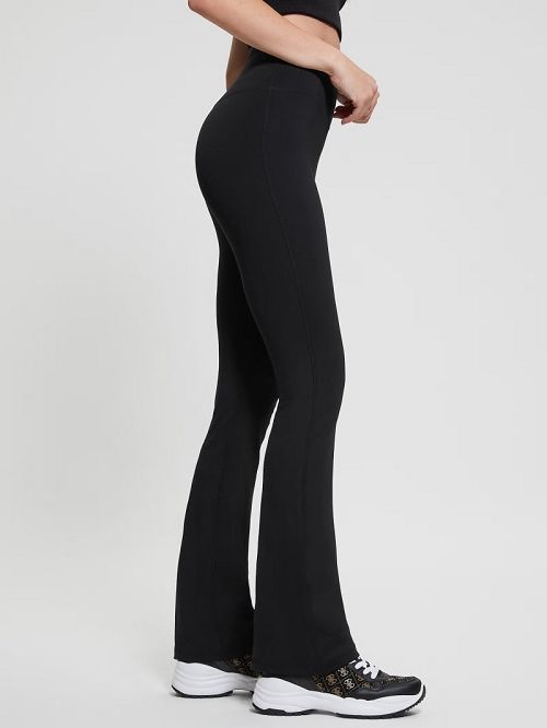 Guess Eco Marika Mini Flare Leggings Negrii | GUESS-SN28331