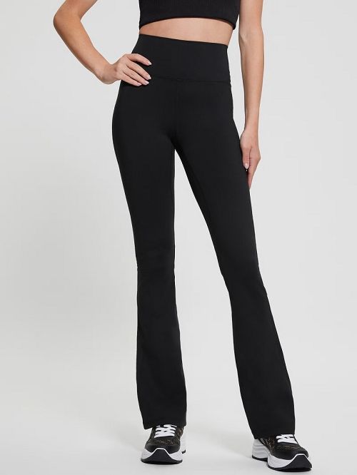 Guess Eco Marika Mini Flare Leggings Negrii | GUESS-SN28331