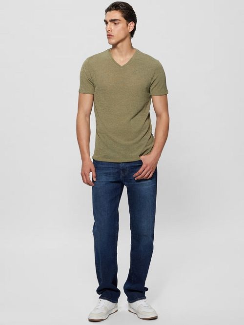 Guess Eco Mason Straight Jeans Albastri | GUESS-SN30422