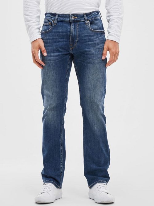 Guess Eco Mateo Regular Straight Jeans Albastri | GUESS-SN30454