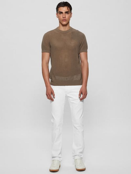 Guess Eco Mateo Straight Jeans Albi | GUESS-SN30426