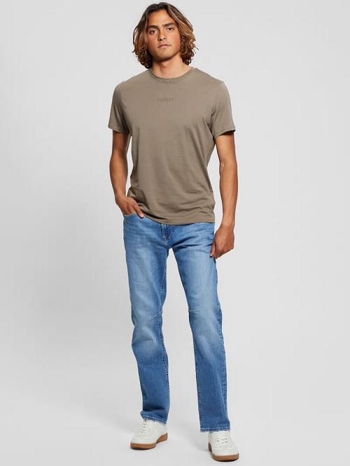 Guess Eco Mateo Zip Pocket Straight Jeans Albastri | GUESS-SN30433