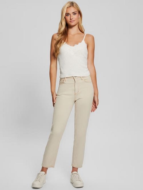 Guess Eco Mena Lace-Trim Sweater Cami Albi | GUESS-SN27824