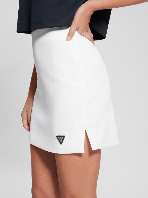 Guess Eco Mylah Skirt Albi | GUESS-SN28460