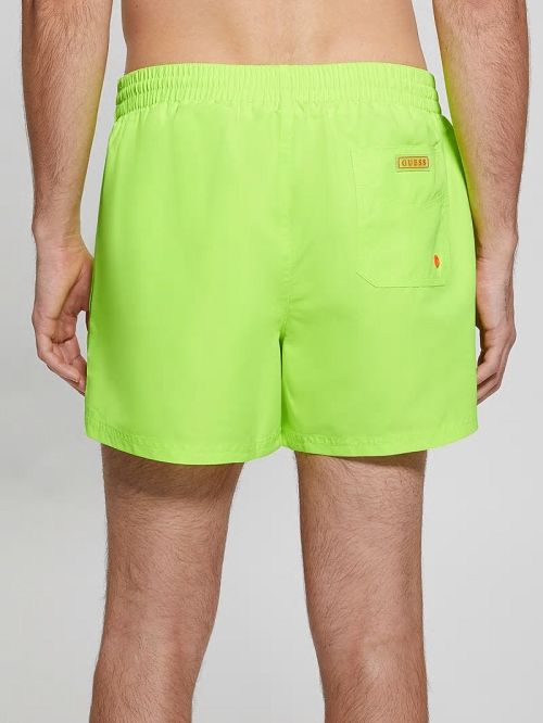 Guess Eco Neon Swim Trunks Galbeni | GUESS-SN31599
