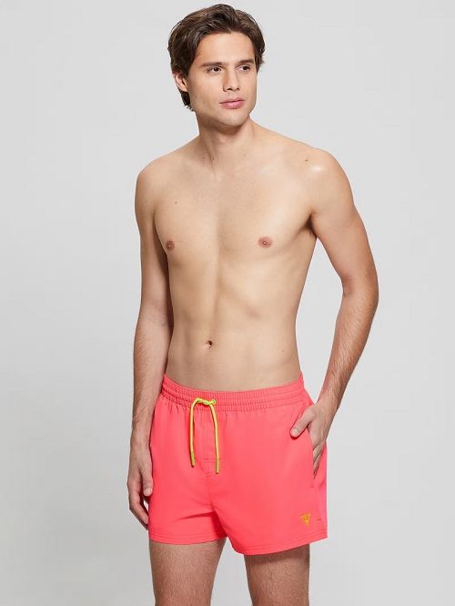 Guess Eco Neon Swim Trunks Roz | GUESS-SN31344