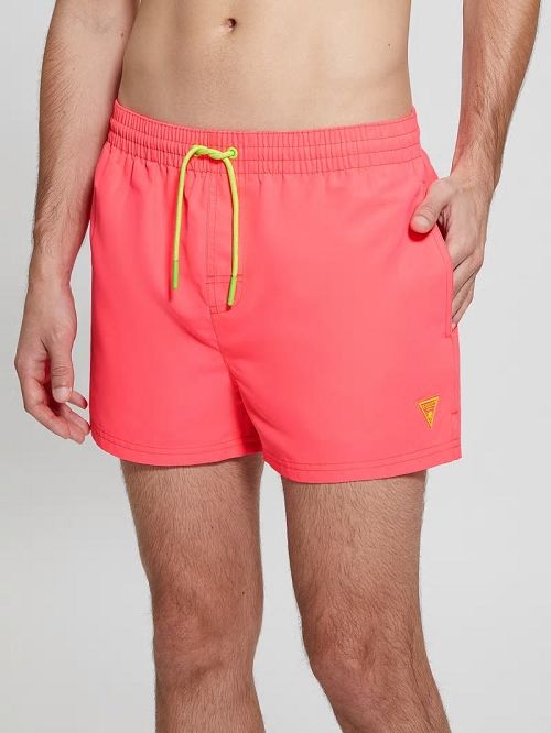 Guess Eco Neon Swim Trunks Roz | GUESS-SN31344