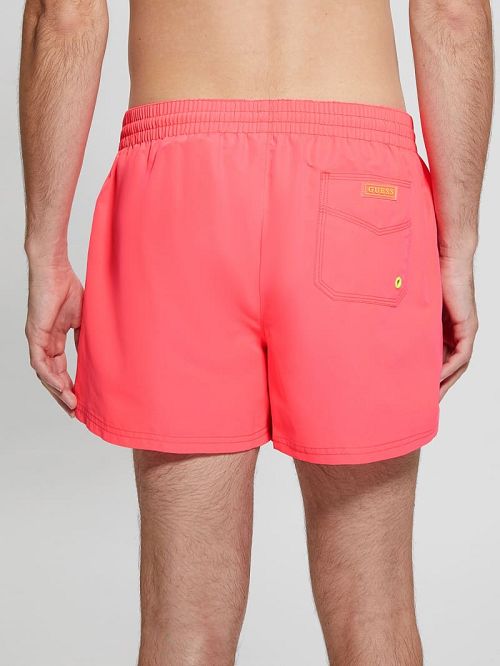 Guess Eco Neon Swim Trunks Roz | GUESS-SN31596