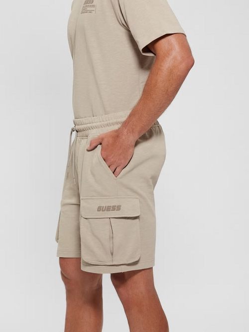 Guess Eco Nilo Cargo Shorts Bej | GUESS-SN31364