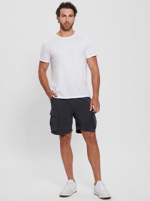 Guess Eco Nilo Cargo Shorts Negrii | GUESS-SN31366