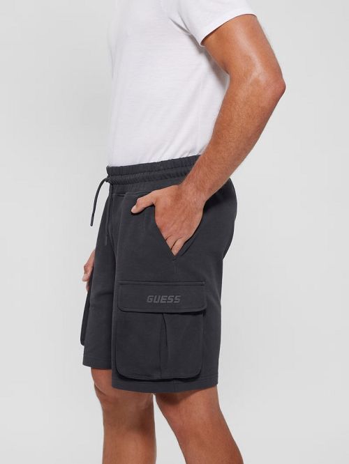 Guess Eco Nilo Cargo Shorts Negrii | GUESS-SN31366