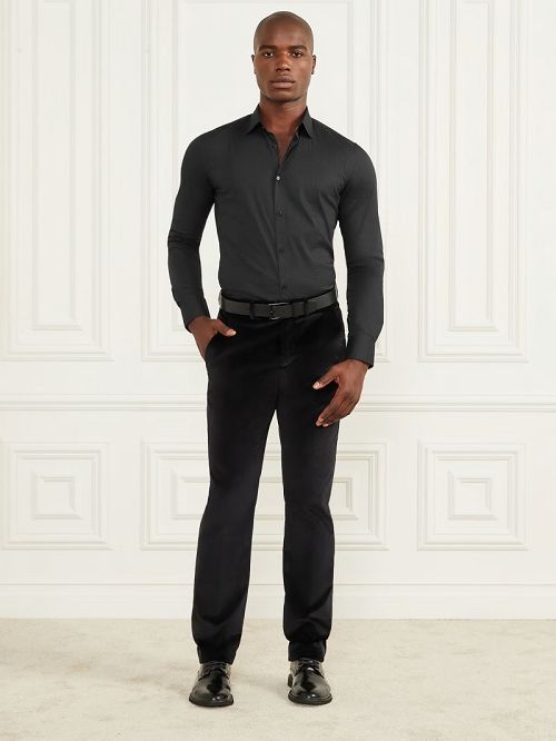 Guess Eco Oliver Shirt Negrii | GUESS-SN31172