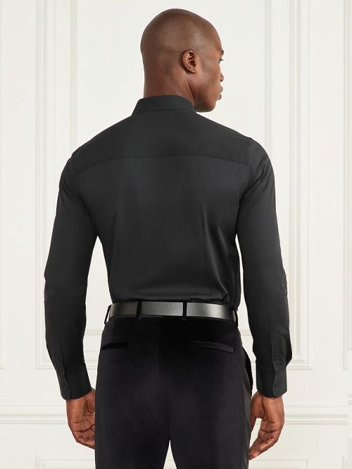 Guess Eco Oliver Shirt Negrii | GUESS-SN31172