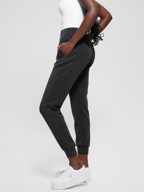 Guess Eco Olympe Scuba Active Pants Negrii | GUESS-SN28297
