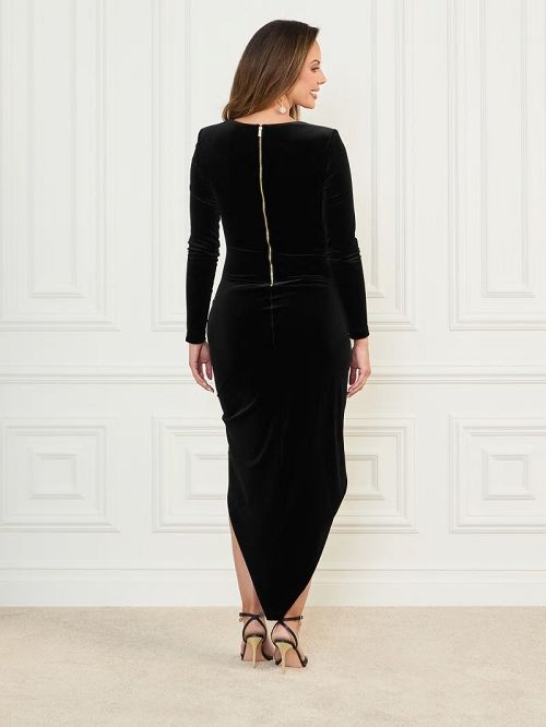 Guess Eco Pam Maxi Dress Negrii | GUESS-SN26897
