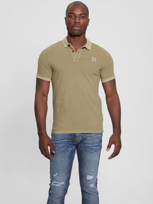 Guess Eco Pique Polo Maro | GUESS-SN31218