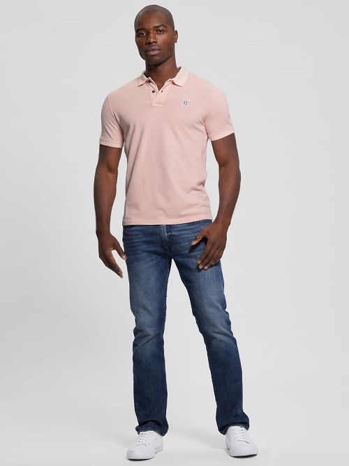 Guess Eco Pique Polo Roz | GUESS-SN31072
