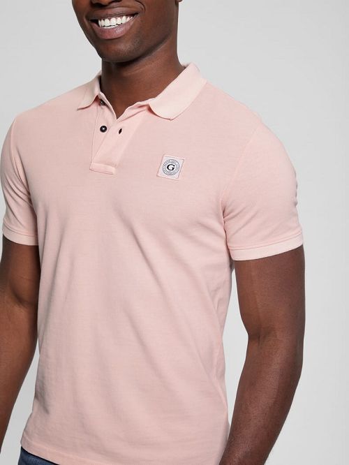 Guess Eco Pique Polo Roz | GUESS-SN31072