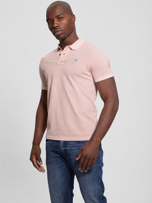 Guess Eco Pique Polo Roz | GUESS-SN31072