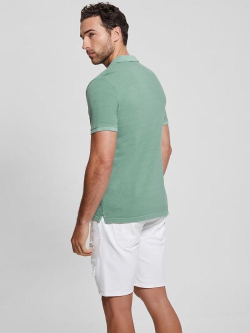 Guess Eco Pique Polo Turcoaz | GUESS-SN31119