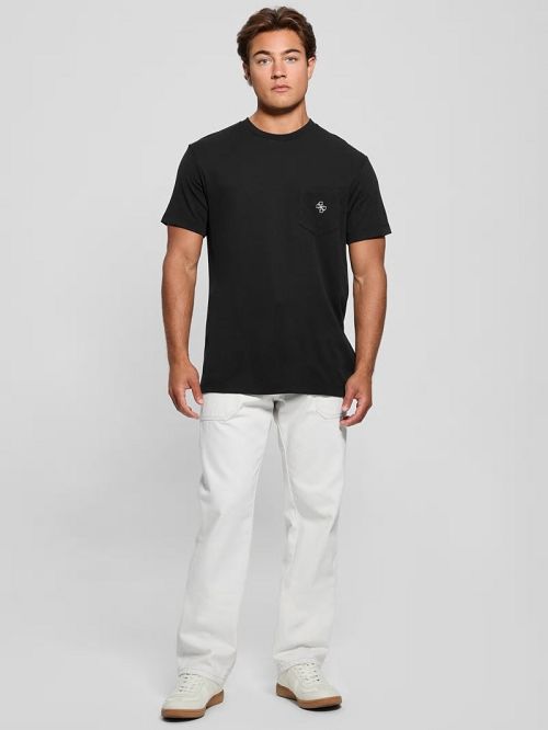 Guess Eco Pocket Tee Negrii | GUESS-SN30711
