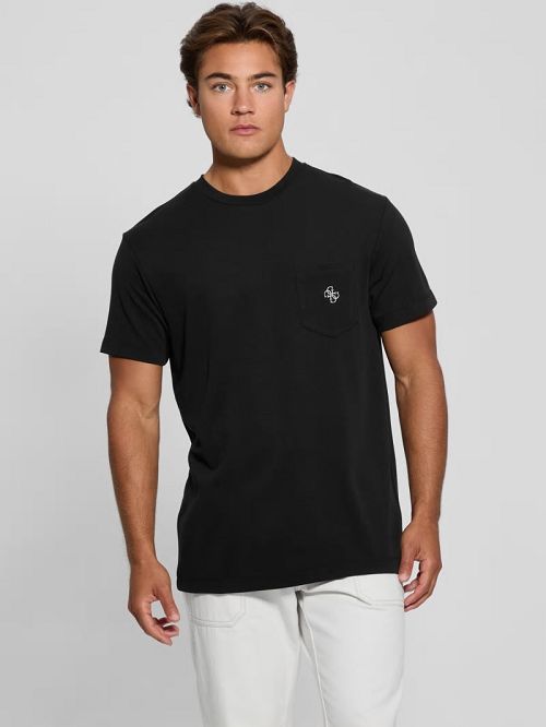 Guess Eco Pocket Tee Negrii | GUESS-SN30711