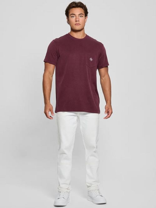 Guess Eco Pocket Tee Rosii | GUESS-SN30557