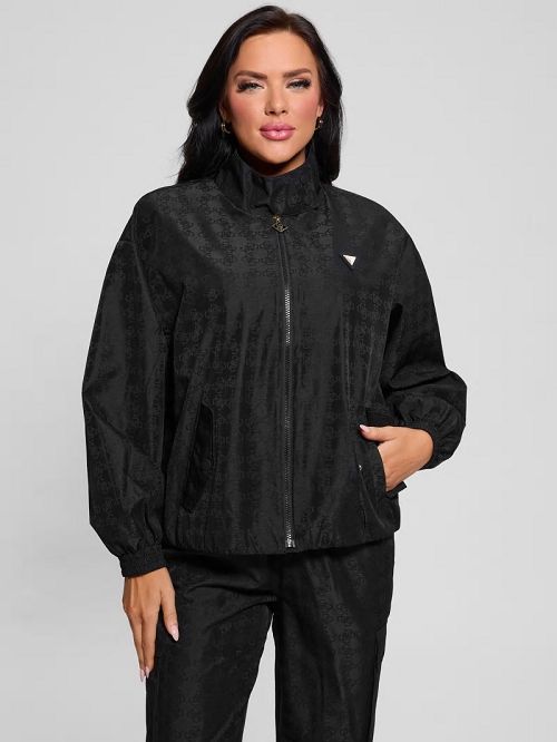 Guess Eco Quattro G Signature Jacket Negrii | GUESS-SN28360