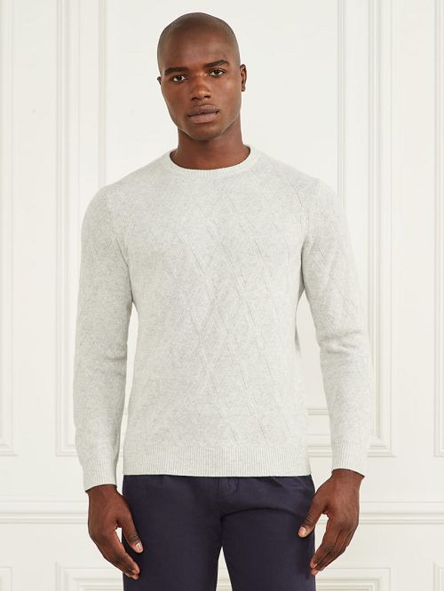 Guess Eco Rhombus Turtleneck Sweater Gri | GUESS-SN30888