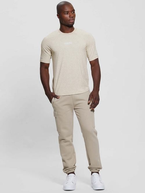 Guess Eco Rigel Tee Bej | GUESS-SN31557