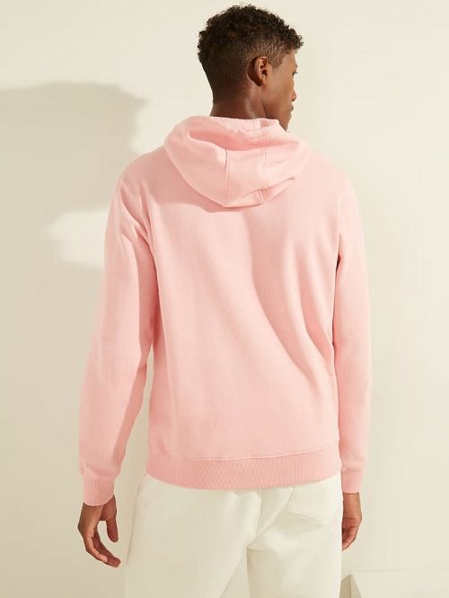 Guess Eco Roy Logo Hoodie Roz | GUESS-SN30914