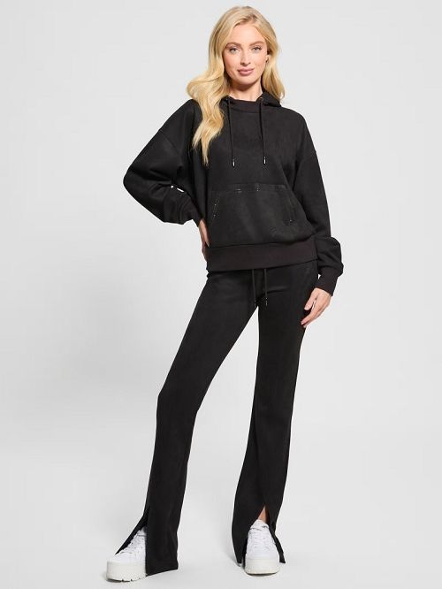 Guess Eco Scuba-Knit Hoodie Negrii | GUESS-SN27713