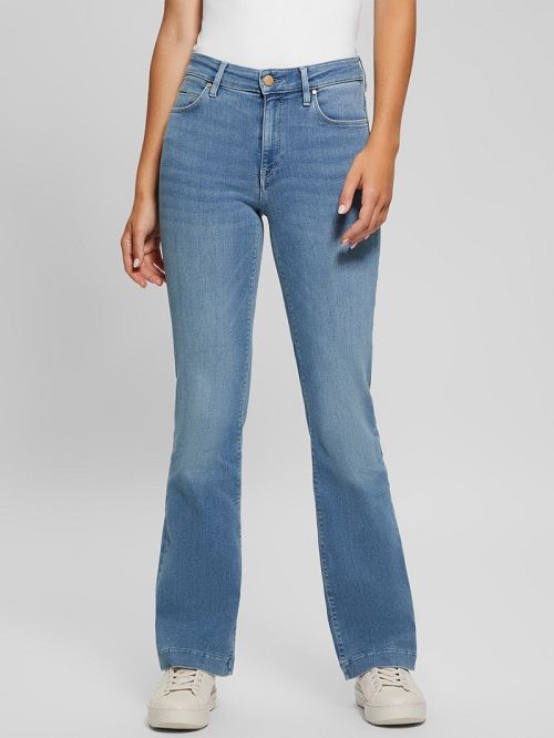 Guess Eco Sexy Boot Jeans Albastri | GUESS-SN26557