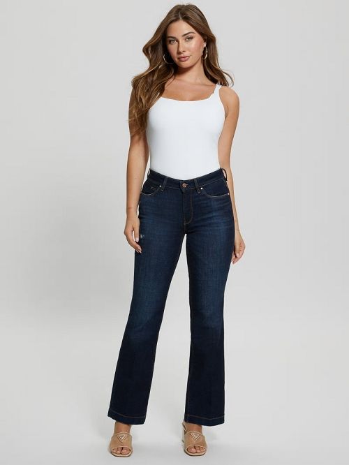 Guess Eco Sexy Boot Jeans Albastri | GUESS-SN26559