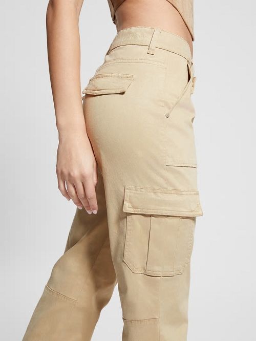 Guess Eco Sexy Cargo Pants Bej | GUESS-SN28307