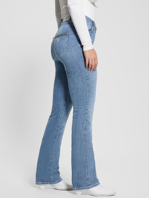 Guess Eco Sexy Straight Jeans Albastri | GUESS-SN26503