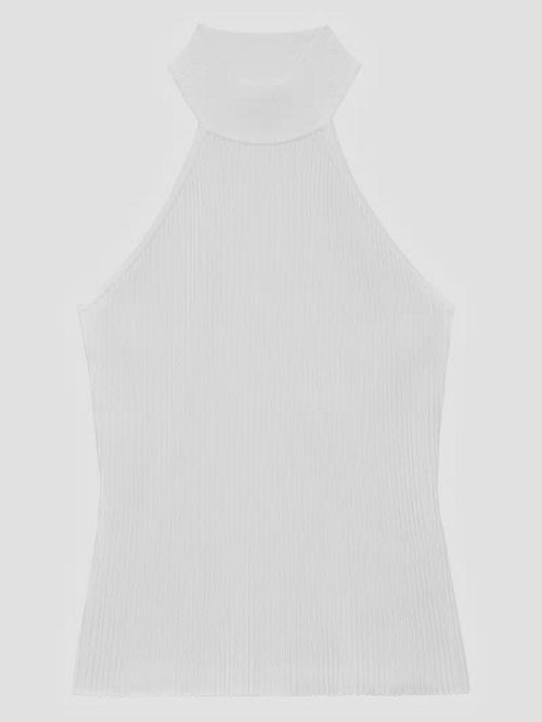 Guess Eco Shayna Mock Neck Top Albi | GUESS-SN27406