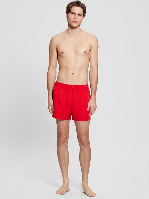 Guess Eco Short Swim Trunks Rosii | GUESS-SN31605