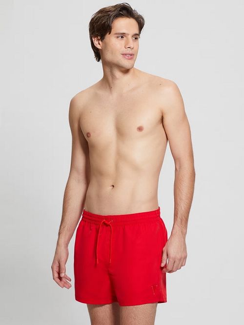 Guess Eco Short Swim Trunks Rosii | GUESS-SN31605