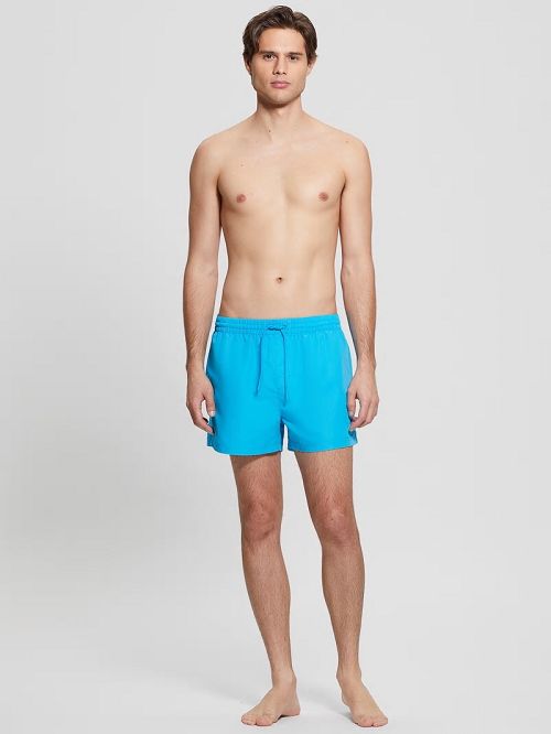 Guess Eco Short Swim Trunks Turcoaz | GUESS-SN31603