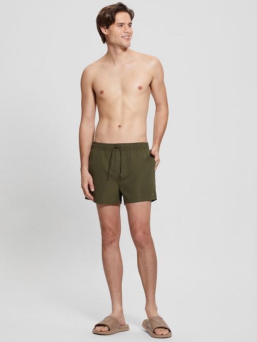 Guess Eco Short Swim Trunks Verzi | GUESS-SN31353