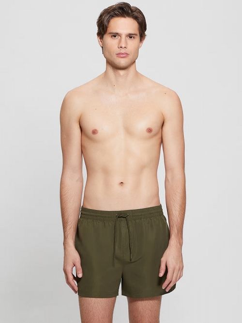 Guess Eco Short Swim Trunks Verzi | GUESS-SN31601