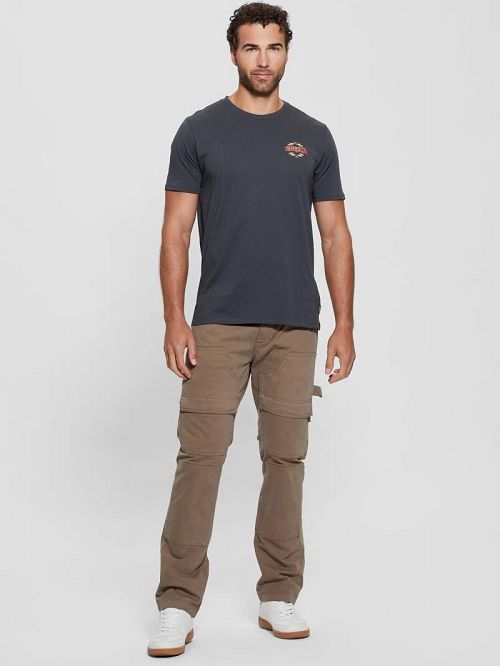 Guess Eco Southwestern Tee Negrii | GUESS-SN30685