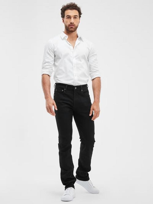 Guess Eco Straight Jeans Negrii | GUESS-SN30442