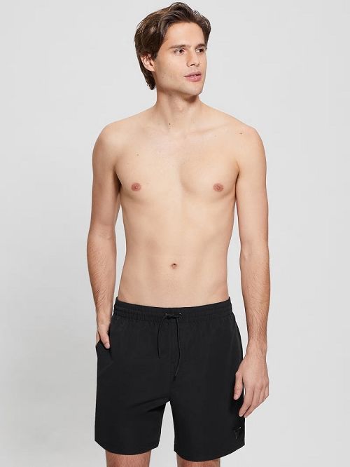 Guess Eco Swim Trunks Negrii | GUESS-SN31597