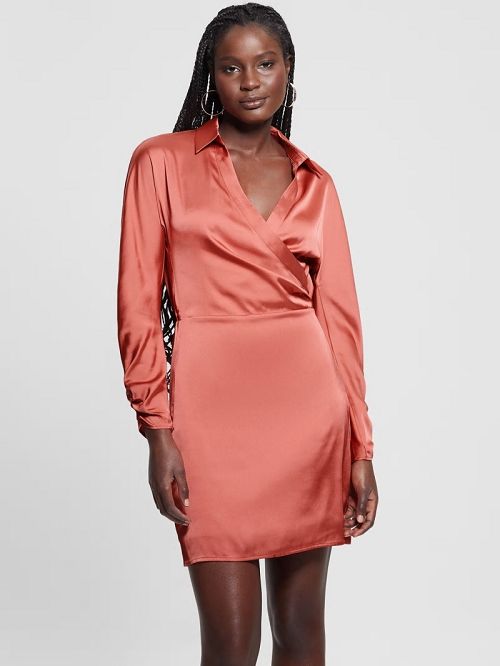 Guess Eco Tanya Dress Roz | GUESS-SN26991