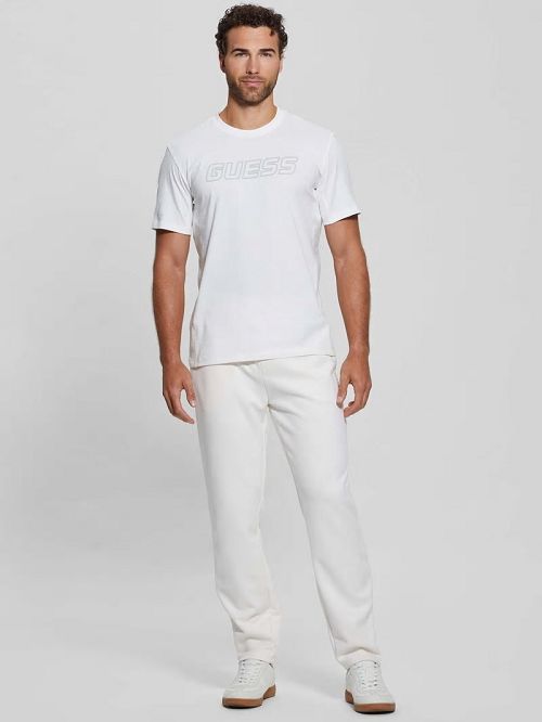 Guess Eco Tarf Logo Tee Albi | GUESS-SN30463