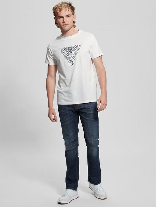 Guess Eco Triangle Patch Tee Albi | GUESS-SN30529