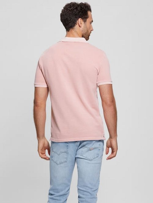 Guess Eco Washed Polo Roz | GUESS-SN31250